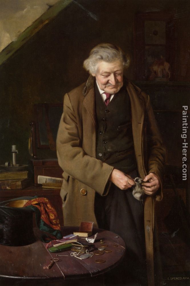 Charles Spencelayh The Cause of All The Trouble